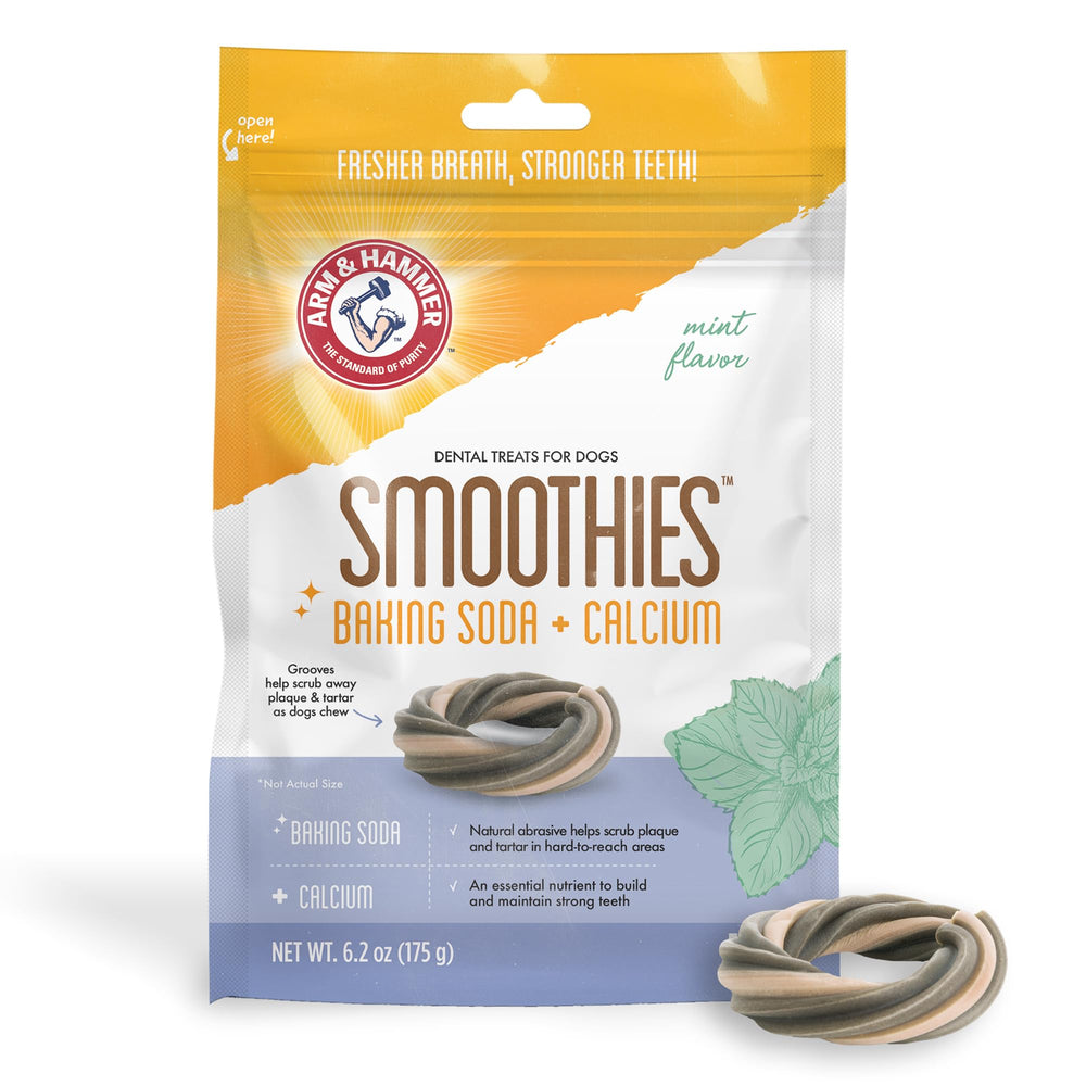 Arm & Hammer Ringers bouchée dentaire pour chien, haleine fraîche et goût menthe