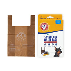 Arm & Hammer sacs-poubelle chien ouverture facile: ramassage rapide lors des promenades.