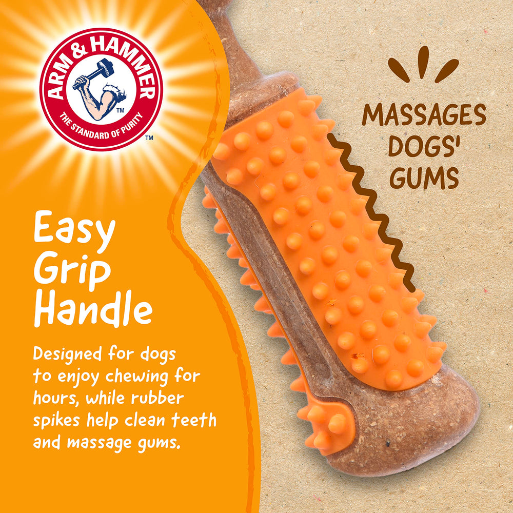 Arm & Hammer: bois comprimé durable, sûr pour des heures de mastication.