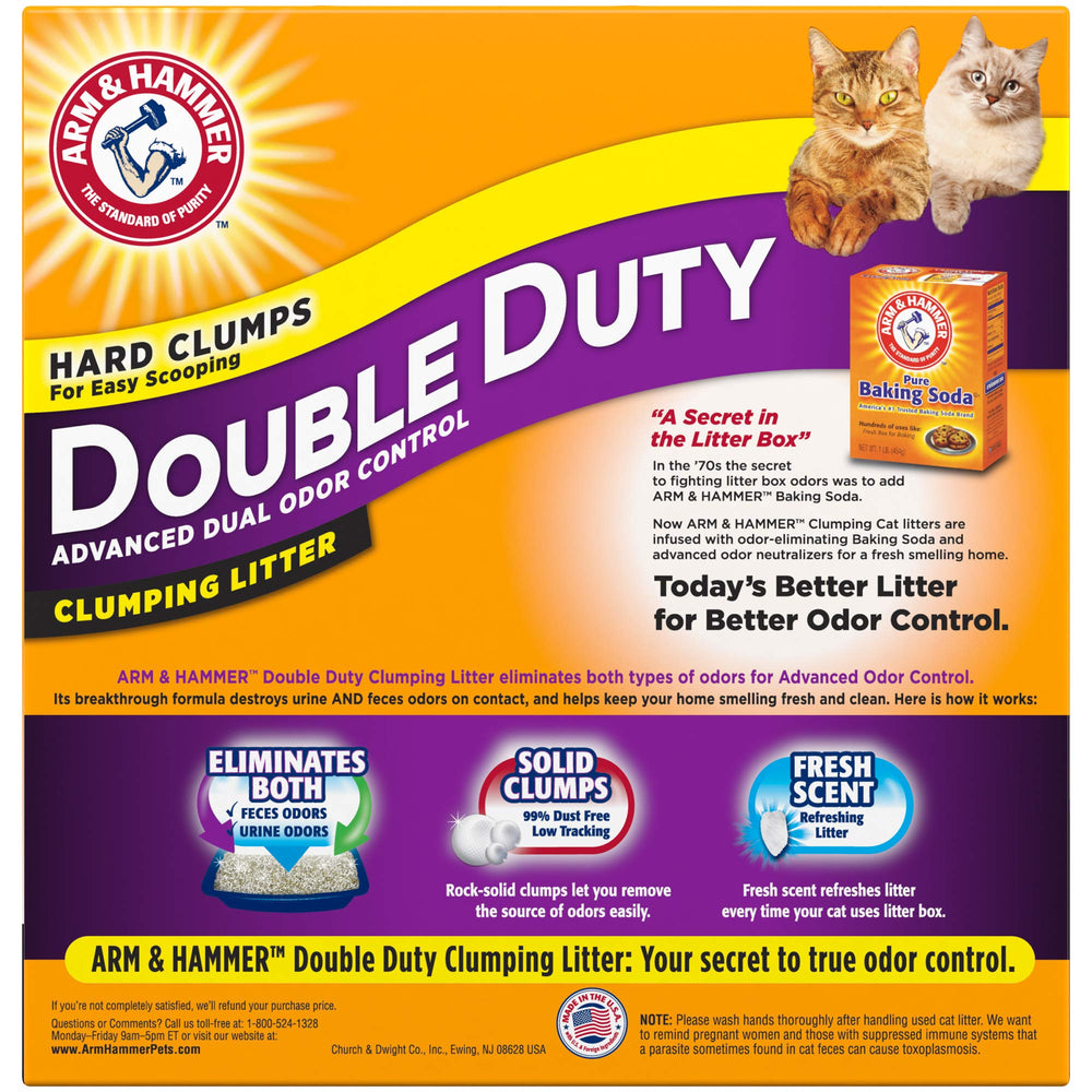 Litière Arm & Hammer Scelle et Detruit Odeurs: solution propre et efficace