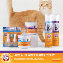 Arm & Hammer Pet, billes-gel lavande faciles à placer dans le salon.