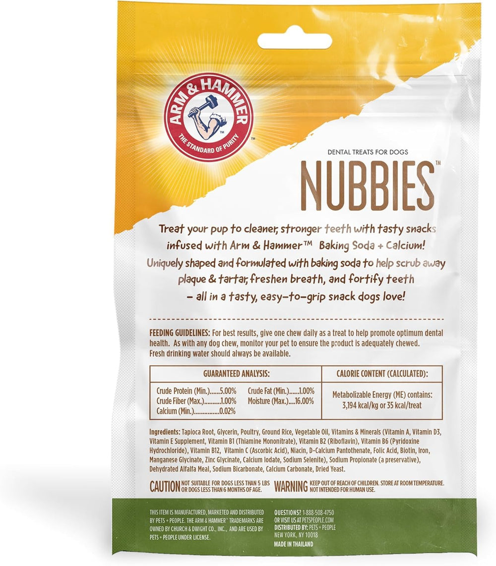 Arm & Hammer Nubbies usage quotidien facile après les repas.