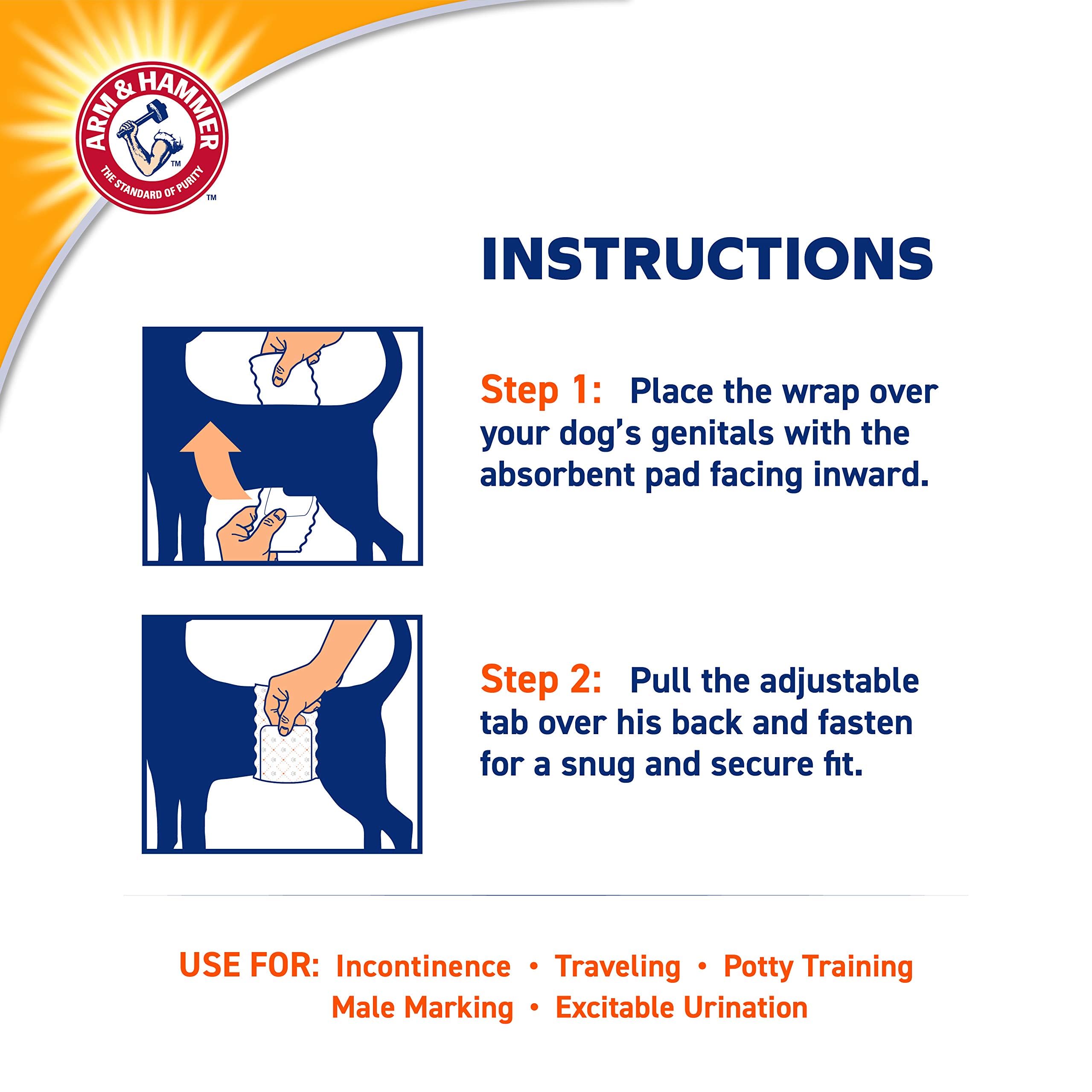 Arm & Hammer: attaches réutilisables pour un ajustement rapide et sûr.