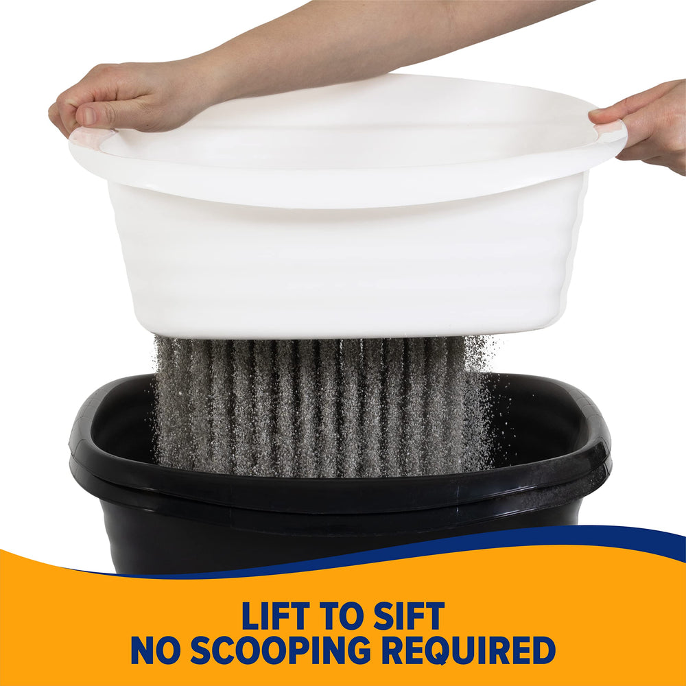 Arm & Hammer bac compatible avec pellets, cristaux et bois.