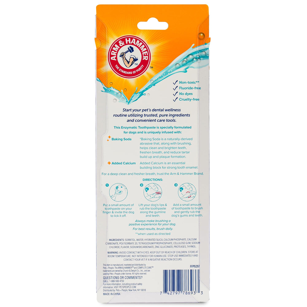 Calcium dentaire Arm & Hammer, soutien à l’émail lors du brossage.