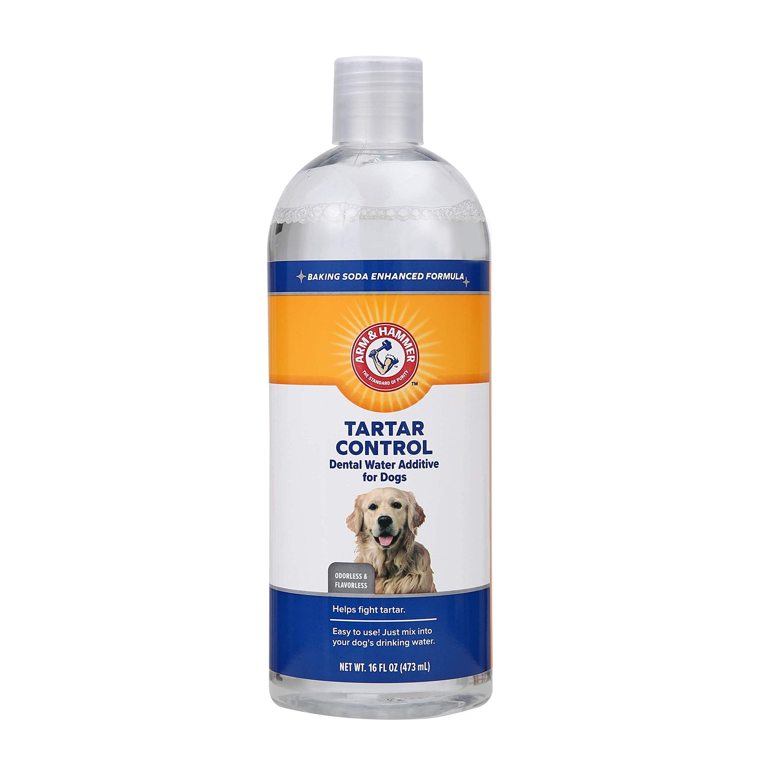 Arm & Hammer Rinçage Clinique – bouteille 473 ml facilitant l’hygiène buccale sans brossage.