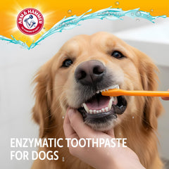 Arm & Hammer Complete Care pour chiens, sans fluorure, neutralise les odeurs.
