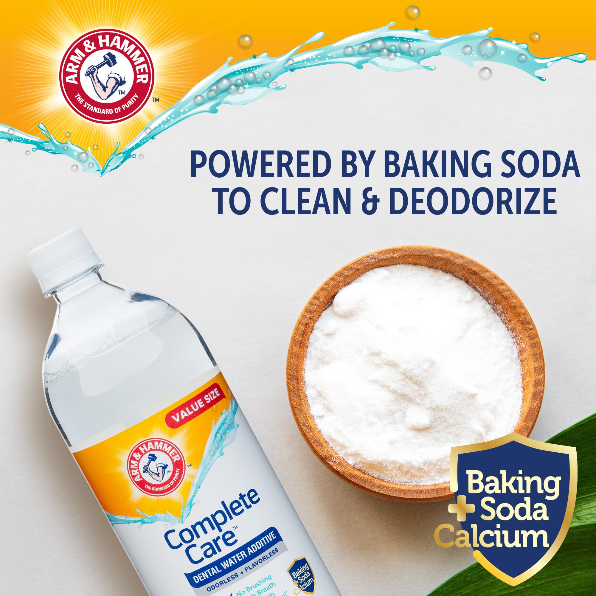 Arm & Hammer Complete Care: aide à obtenir une haleine plus agréable après le boire.