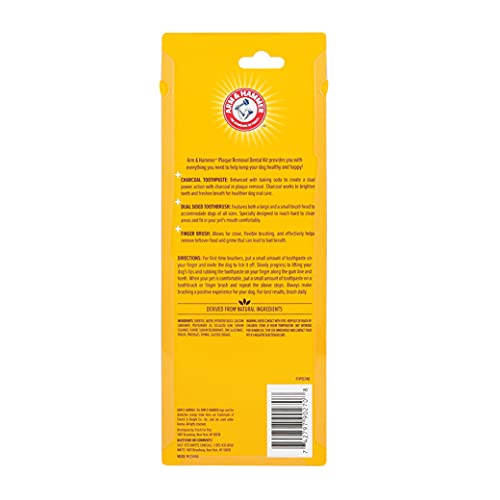 Dentifrice pour chien Arm & Hammer charbon bicarbonate pour tartre.