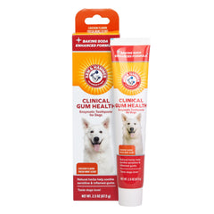 Dentifrice enzymatique Arm & Hammer pour chiens en tube, propreté buccale.