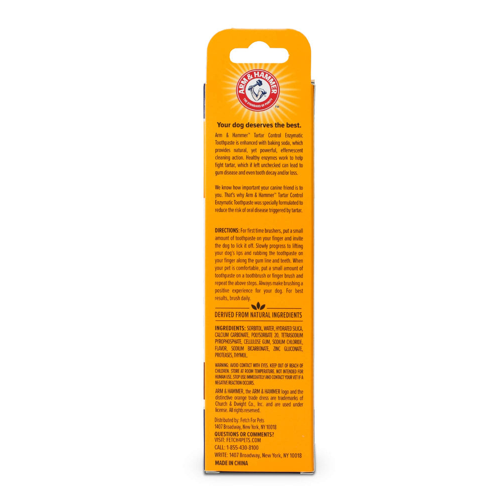 Enzymes et bicarbonate nettoyant les dents Arm & Hammer
