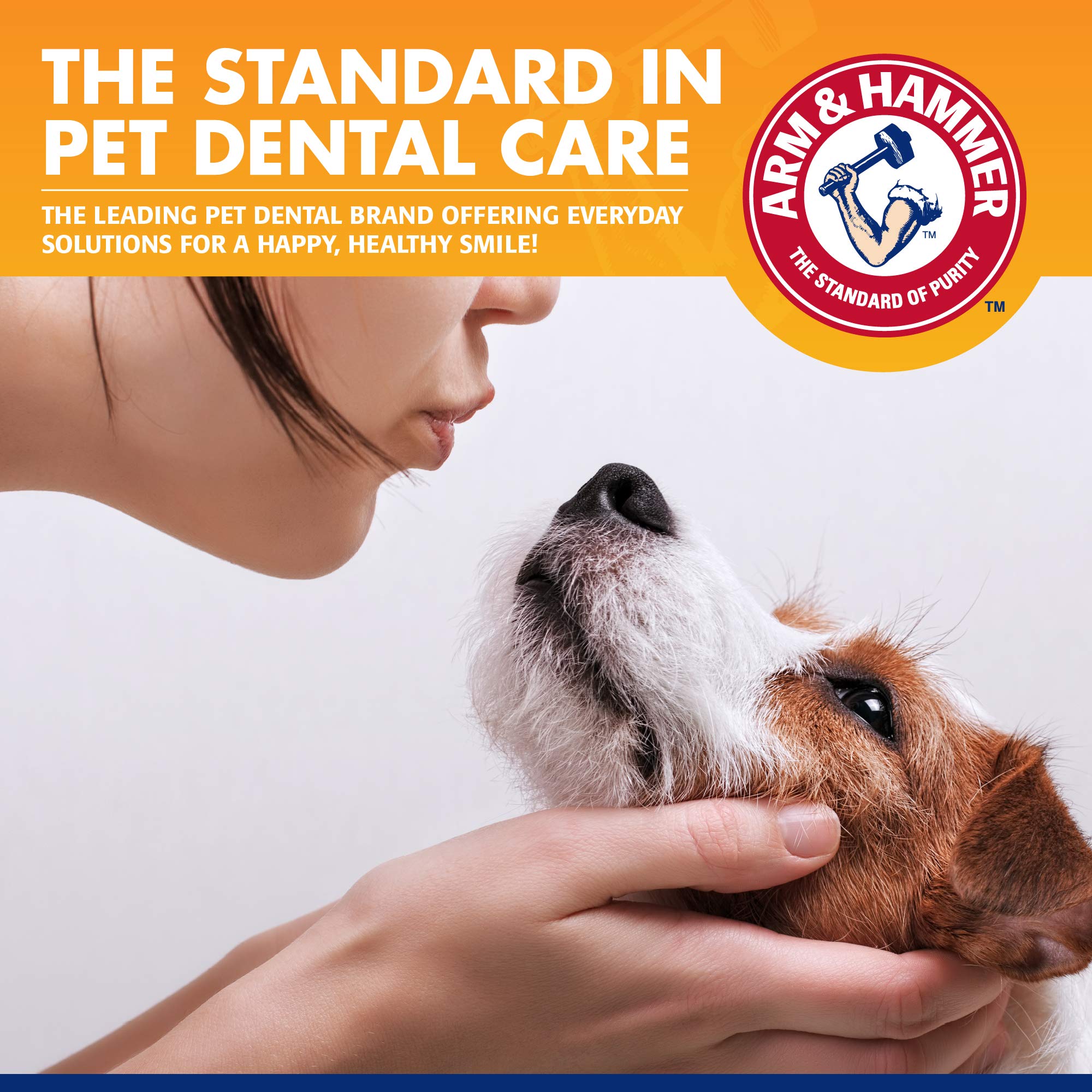 Haleine fraîche grâce à Arm & Hammer pour chiens