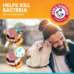 Dentifrice enzymatique Arm & Hammer poulet chien - aide au brossage régulier.