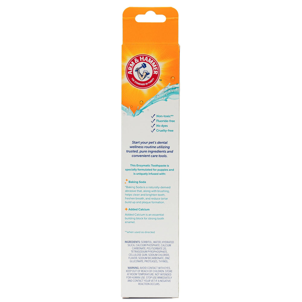 Dentifrice chiots Arm & Hammer contrôle du tartre au quotidien.