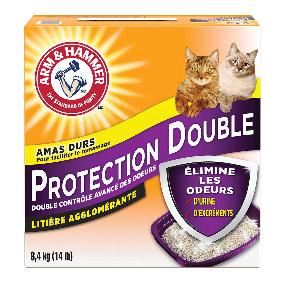 Arm & Hammer Double Duty Litière, parfum frais pour une ambiance propre.
