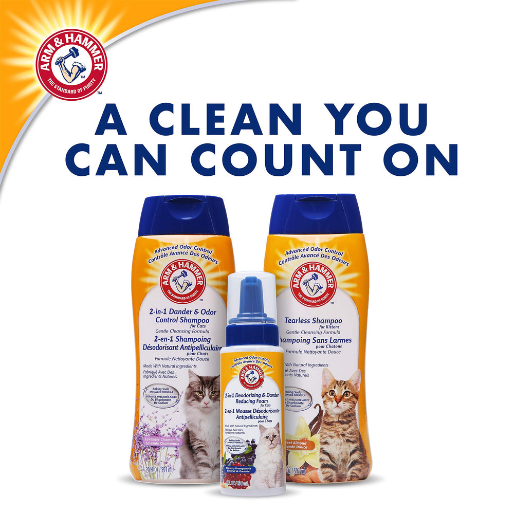 Arm & Hammer Emballage pratique, rangement facile avec le soin du chat.