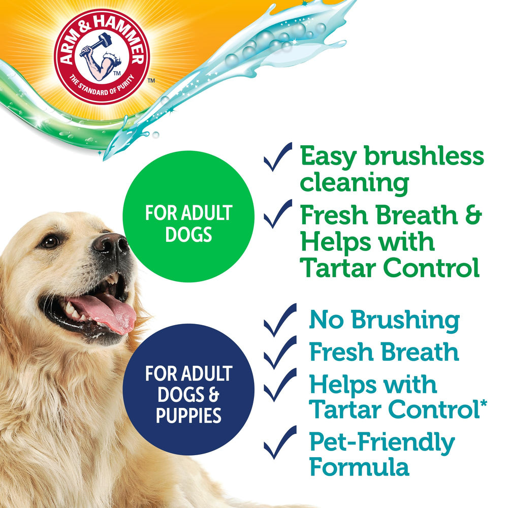 Arm & Hammer gel dentaire non toxique – sûr pour chiens de tous âges.