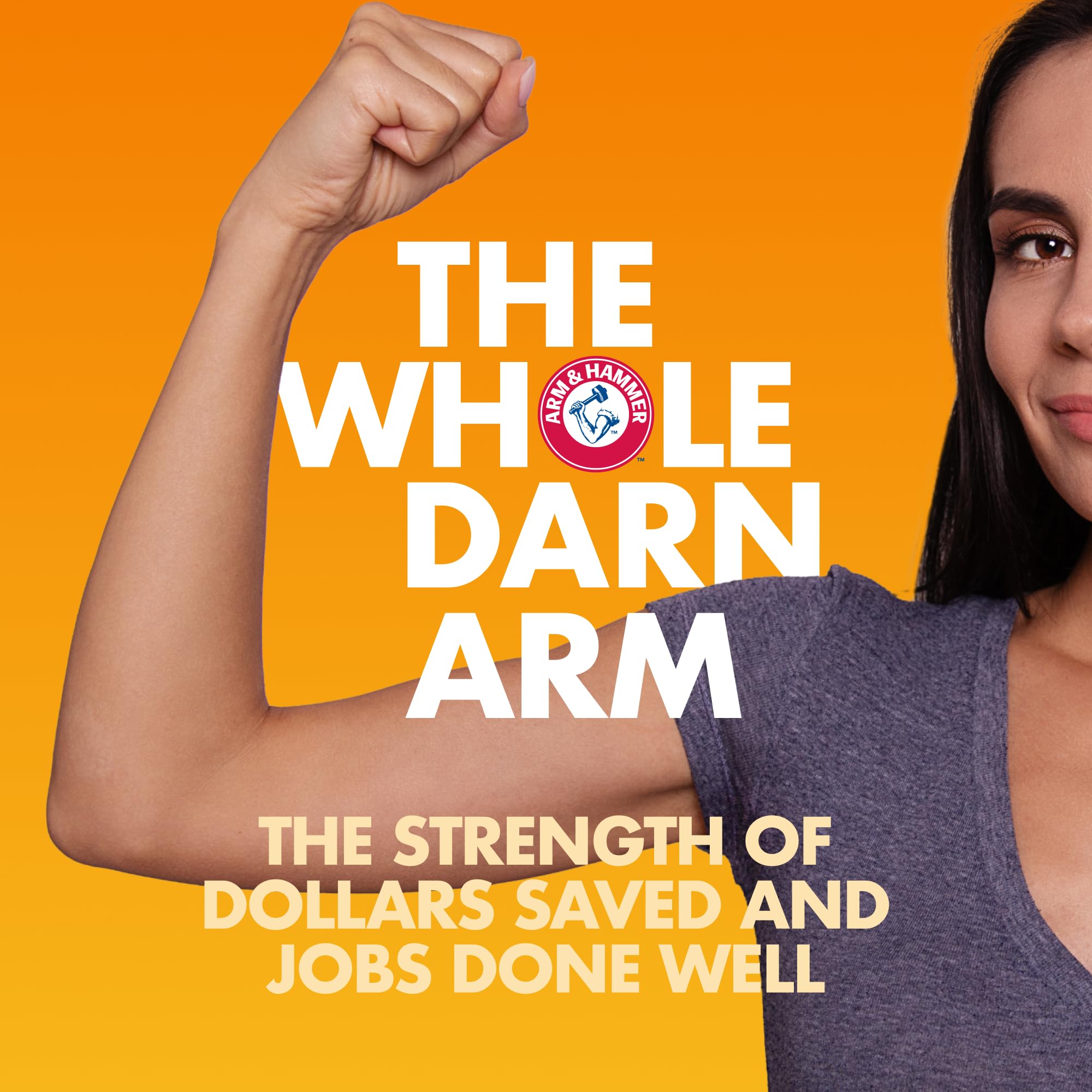 ARM & HAMMER glisse-bicarbonate-de-soude, neutralise les odeurs