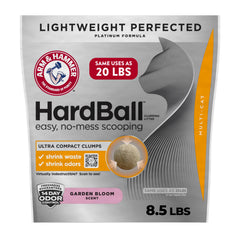 Arm & Hammer Hardball : emballage prêt à verser pour litière légère.