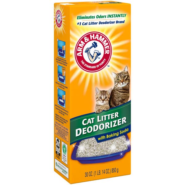 Boîte Arm et Hammer 30 oz, déodorant litière pratique et efficace.