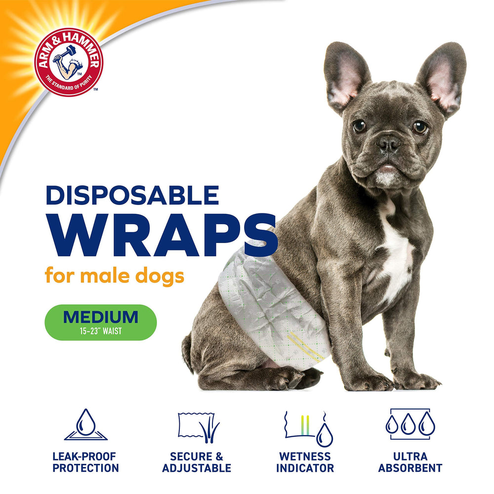 Noyau absorbant Arm & Hammer capte l’urine et réduit l’humidité.
