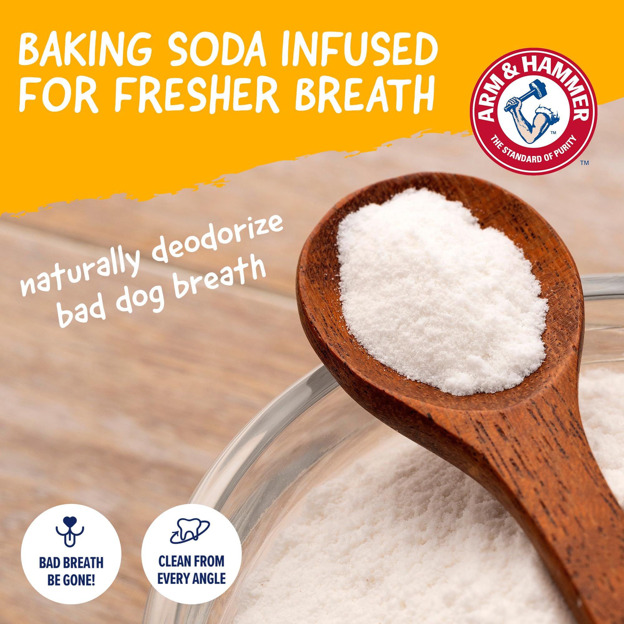 Arm & Hammer Nubbies T-Bone, forme T-bone compacte pour chien de petite taille.