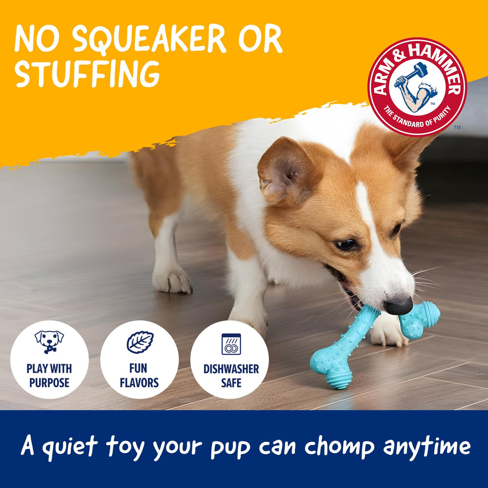 Arm & Hammer Nubbies T-Bone, utilisation à superviser pour animaux domestiques.