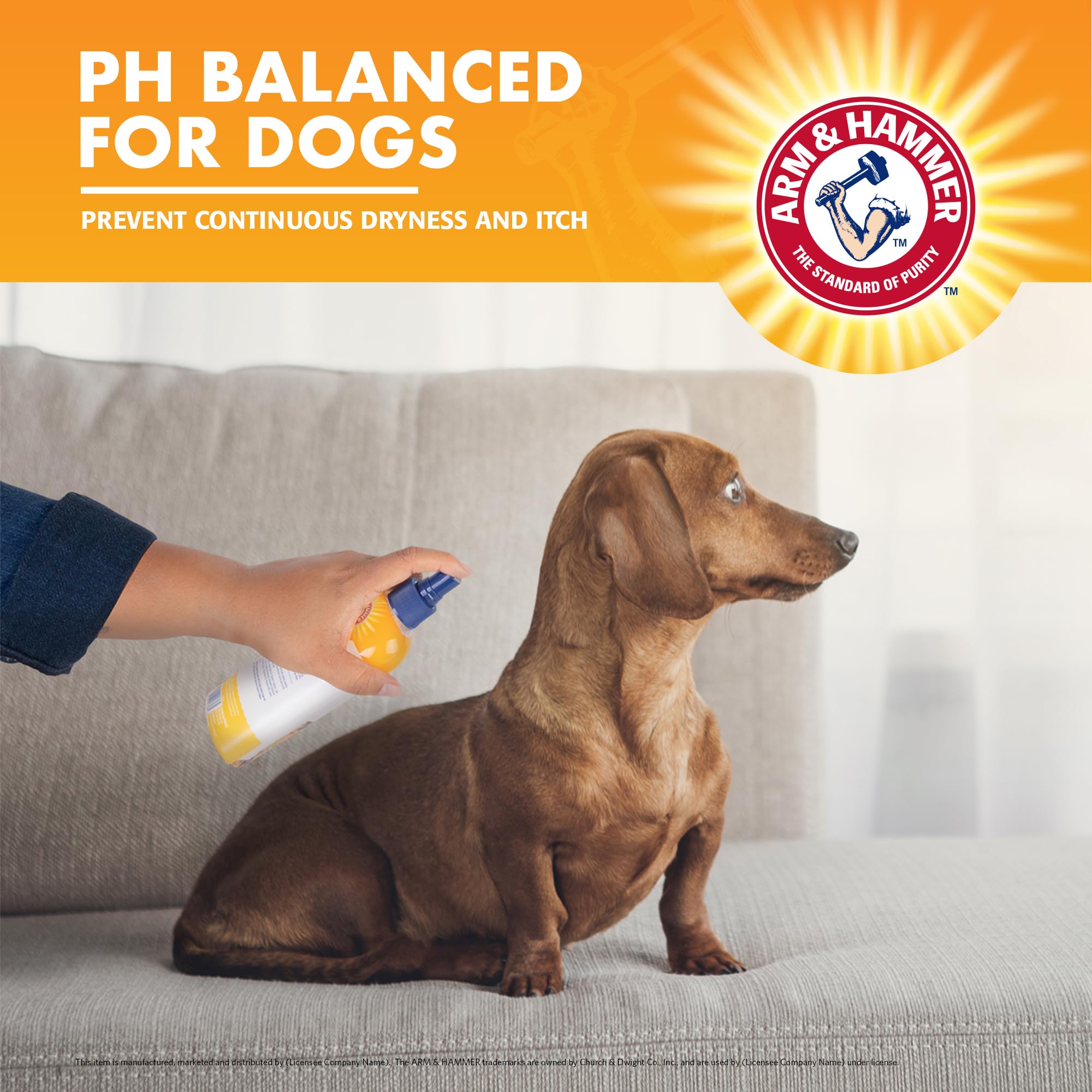 Arm & Hammer: parfum camomille et menthe poivrée, sensation fraîche.