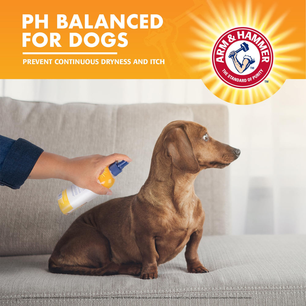Arm & Hammer: parfum camomille et menthe poivrée, sensation fraîche.