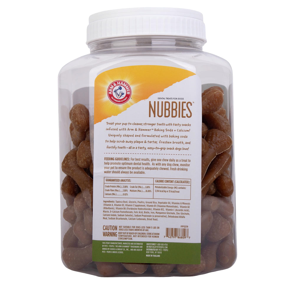 Paquet Arm et Hammer Nubbies 139 pièces économique pour une utilisation quotidienne.