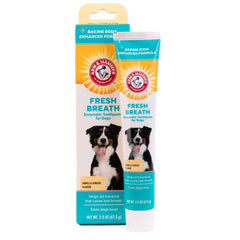 Arm & Hammer pour Animaux: tube dentifrice enzymatique vanille-gingembre, souffle frais.