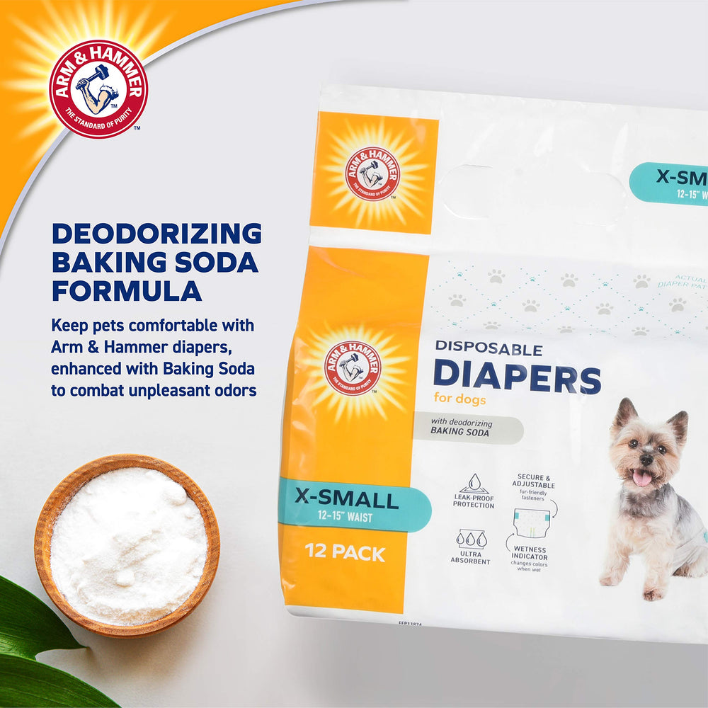 Couches Arm & Hammer avec contrôle d odeur grâce au bicarbonate pour intérieur frais
