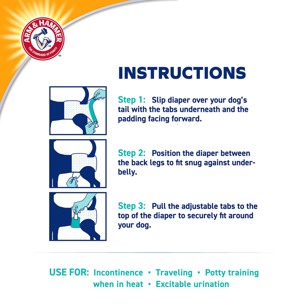 Paquet de 12 unités Arm & Hammer, solution pratique pour soins et déplacements
