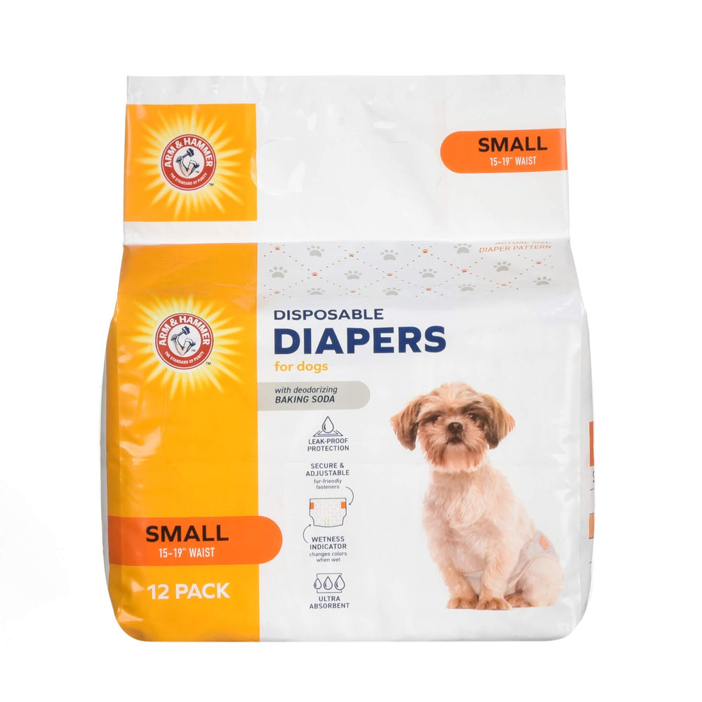 Arm & Hammer pour animaux: couches féminines pour chien, absorption efficace.