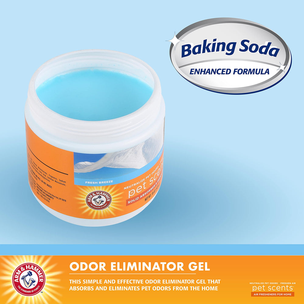 Arm & Hammer Pet Scents Gel: emplacement discret pour zones sensibles.