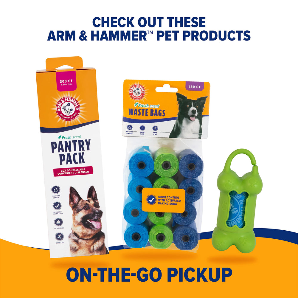 Arm & Hammer rangement compact du système de ramassage après usage