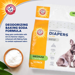 Indicateur d’humidité intégré Arm & Hammer — changement facile et hygiène améliorée.