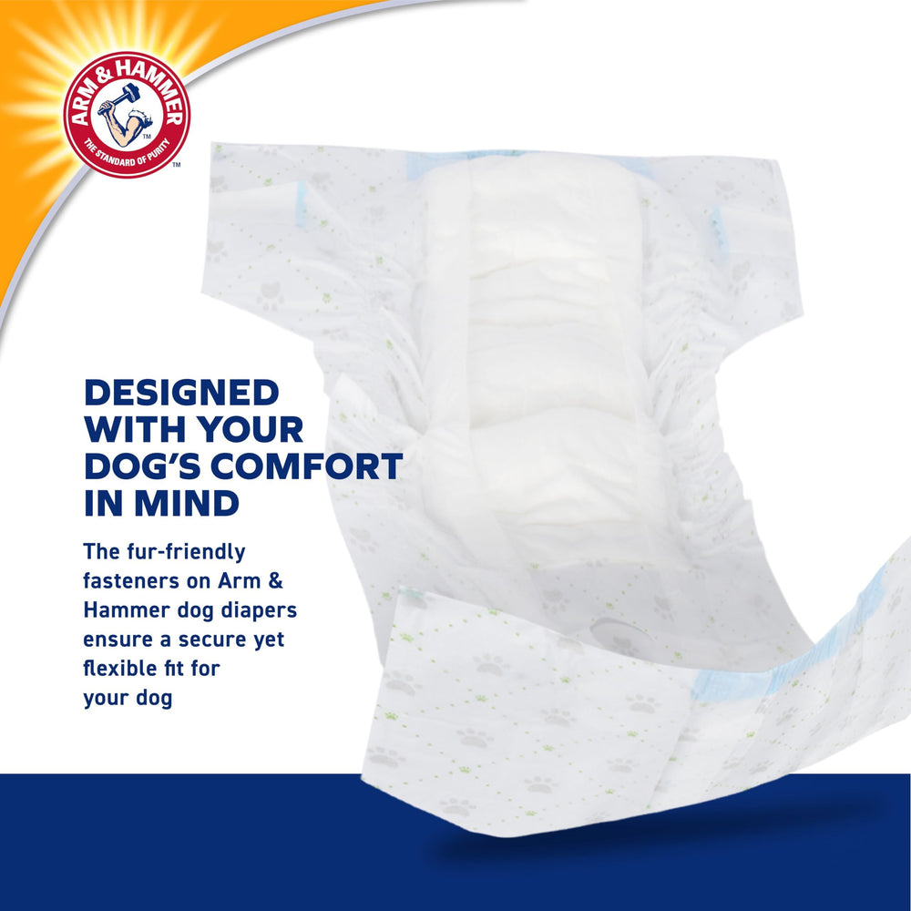 Taille moyenne Arm & Hammer — adaptée 16,5–21 pouces pour chiennes femelles.