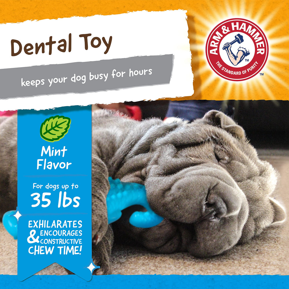 Rainures dentaires Arm & Hammer Gator pour nettoyage des dents.