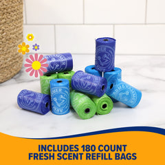 Sacs Arm & Hammer, odeur contrôlée par bicarbonate activé pour votre sortie.