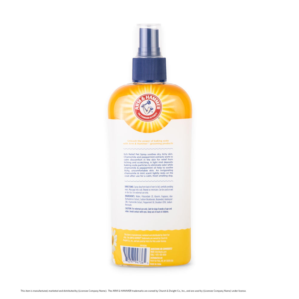 Spray sans rinçage pour chien, application rapide et pratique.