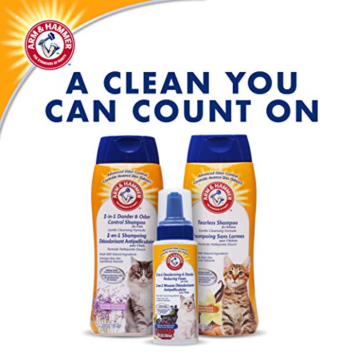 Arm & Hammer Shampoing chats routine grooming maison.