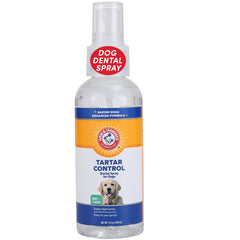 Spray dentaire Arm & Hammer pour chien, haleine plus fraîche.