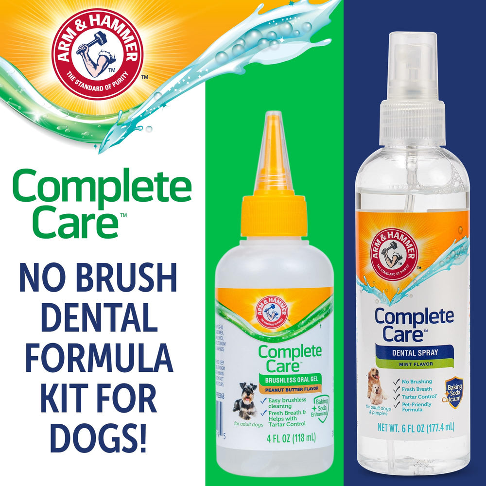 Arm & Hammer spray dentaire chien menthe – haleine fraîche rapide.