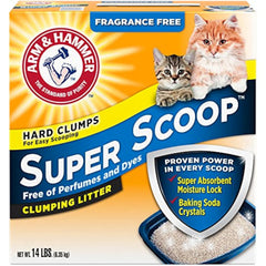 Arm & Hammer Super Scoop litière emballage neutre et pratique sans parfum