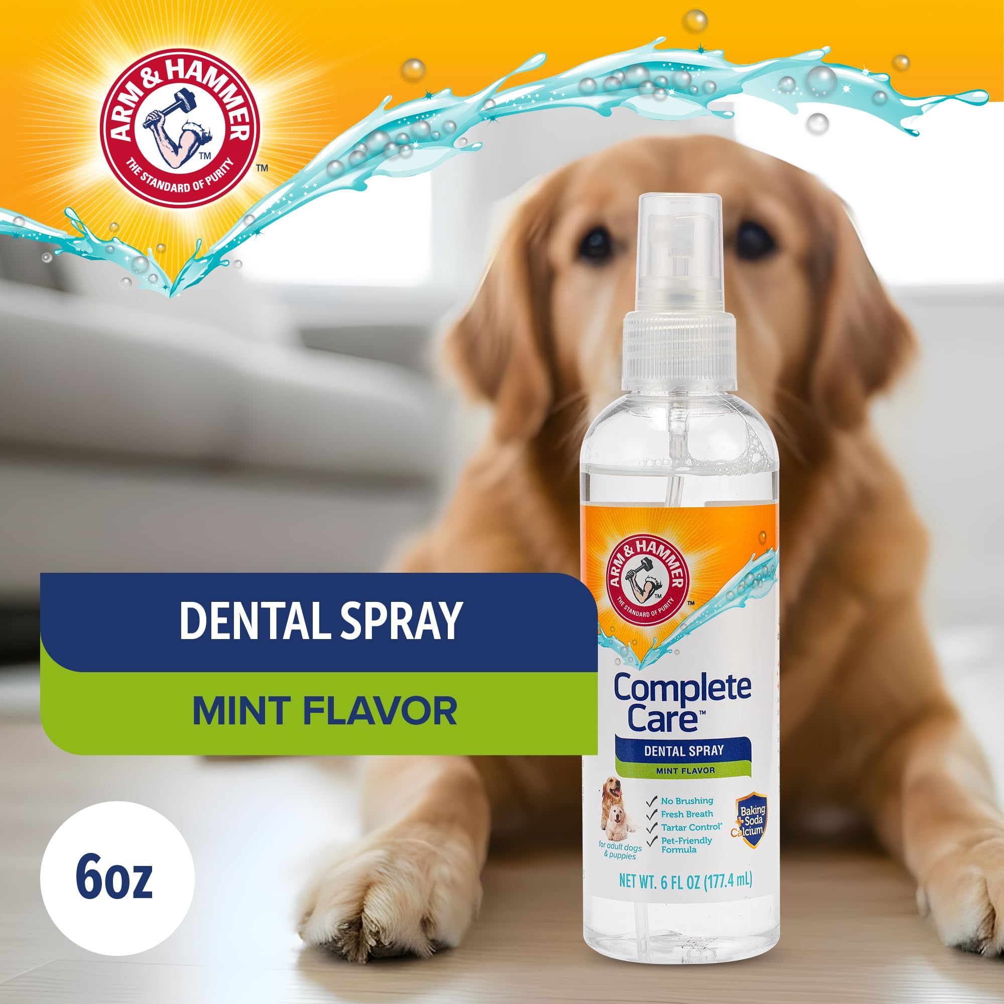 Arm & Hammer tartre-control gel – aide à maîtriser l accumulation de tartre.