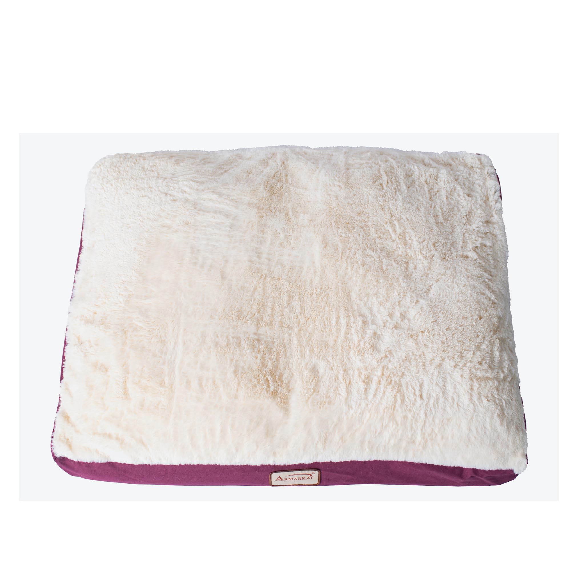 Armarkat Tapis-lit chien surface plush douce pour repos.