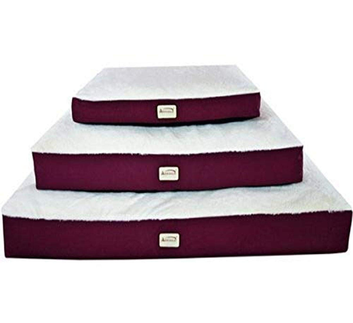 Armarkat tapis pour chien XXL ivoire, base anti-dérapante et housse lavable en machine