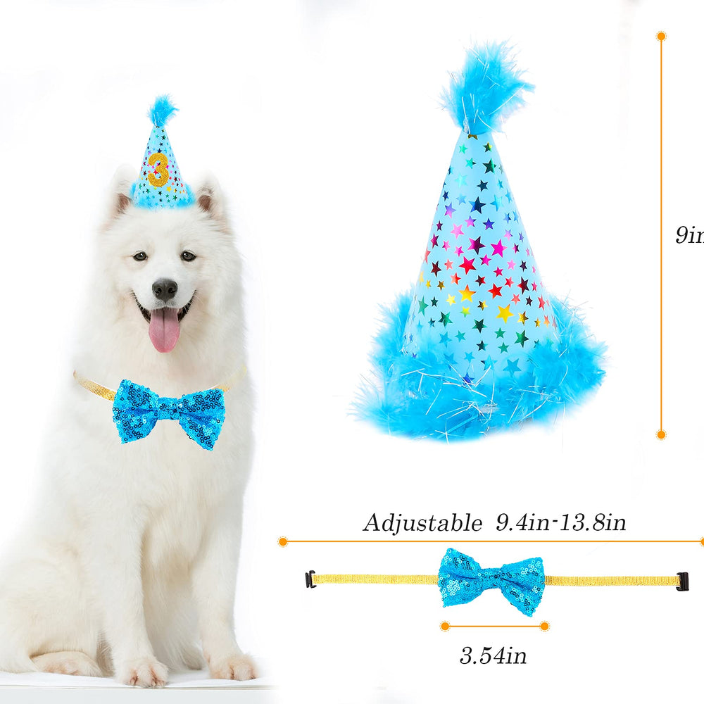 AROIC carte anniversaire chien, message personnalisé inclus.
