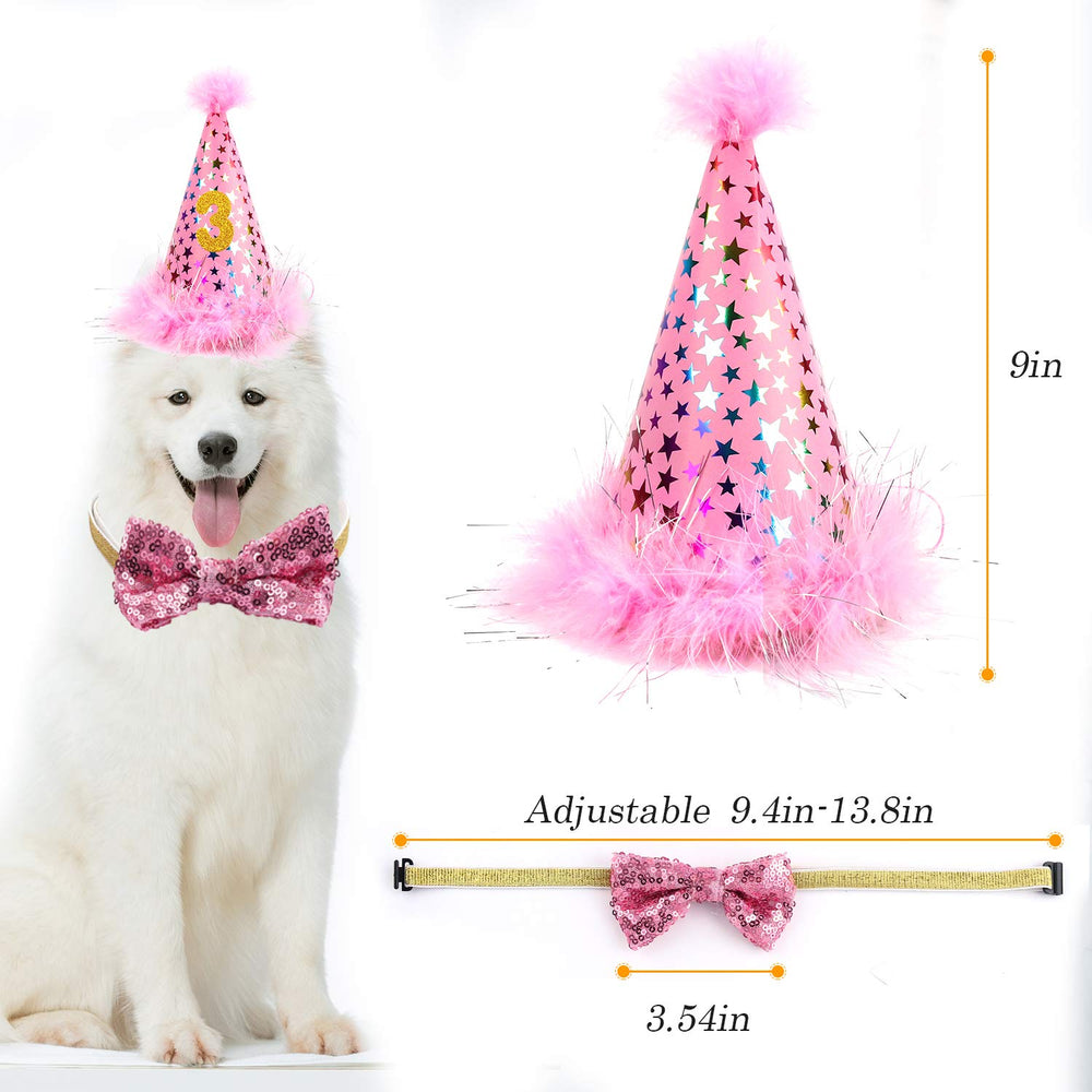 AROIC stickers anniversaire chien décor rapide et personnalisable
